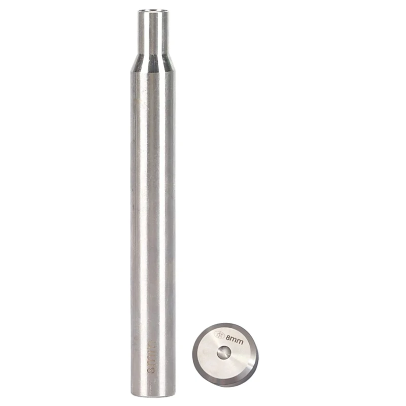 Rivet Punch, Stainless Steel Double‑Sided Flat Fixing Setting Tool, For Double‑Sleeve Rivet Installation