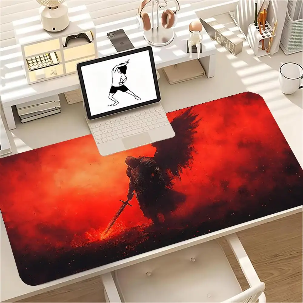 Anime samurai Mouse Pad 900x400MM Large Gaming Mousepad Keyboard Gamer Rubber Anti-wrinkle Anti-Slip Bottom Desk Mat