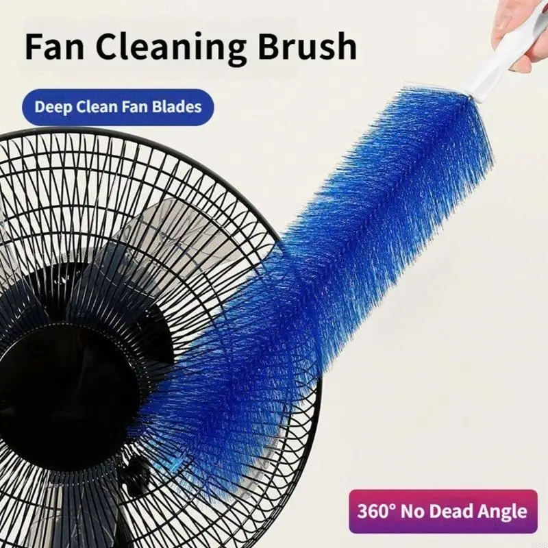  Household Crevices Cleaner Fan Brush Efficient Bristle Dusting Brush for Air Vent
