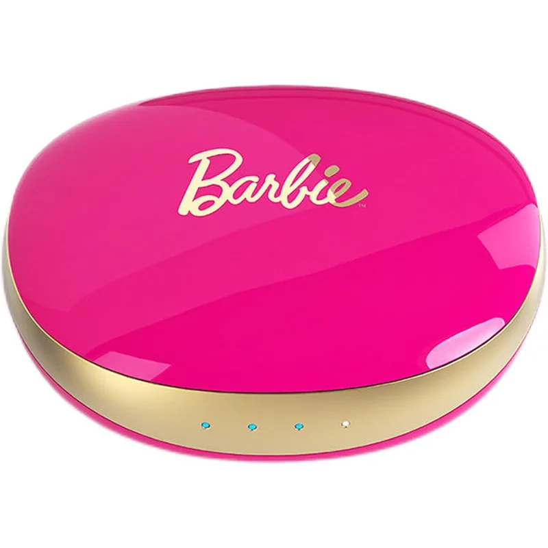 Barbie New Cartoon Fun Creative Personality High Value Sweet Cute Fashion Wireless Bluetooth Mini Retro Portable Headphones