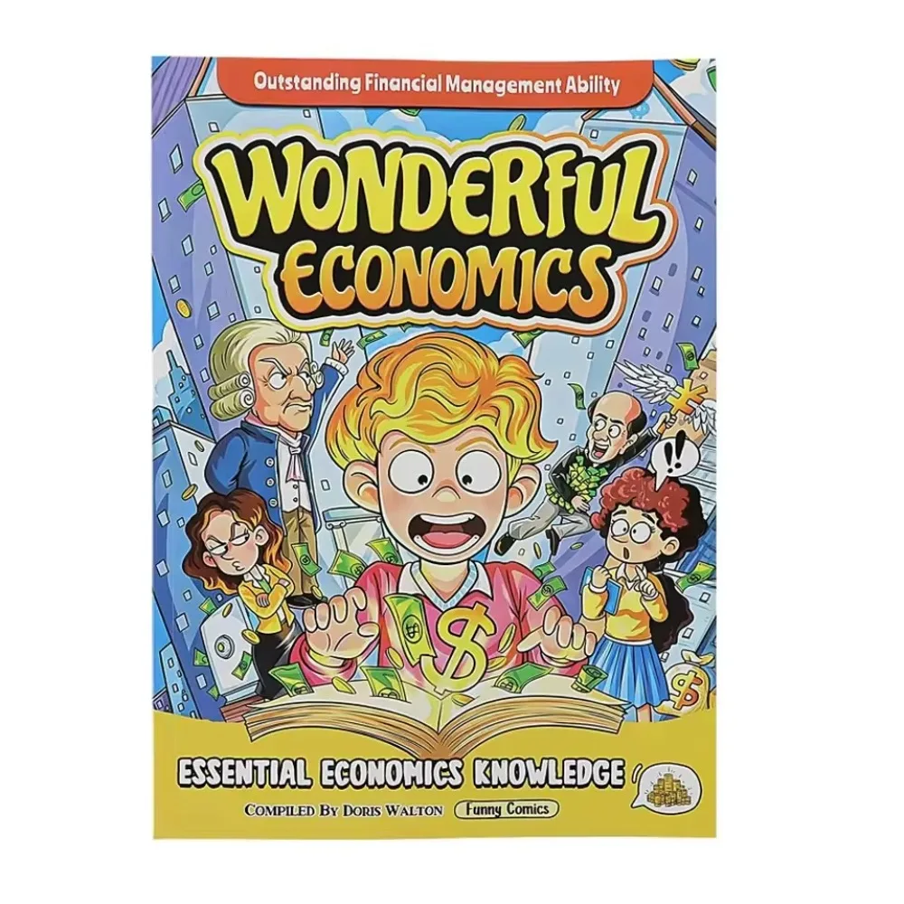Wonderful Economics Fun Book, Kids Guide to Basic Economics and Financial Management Knowledge