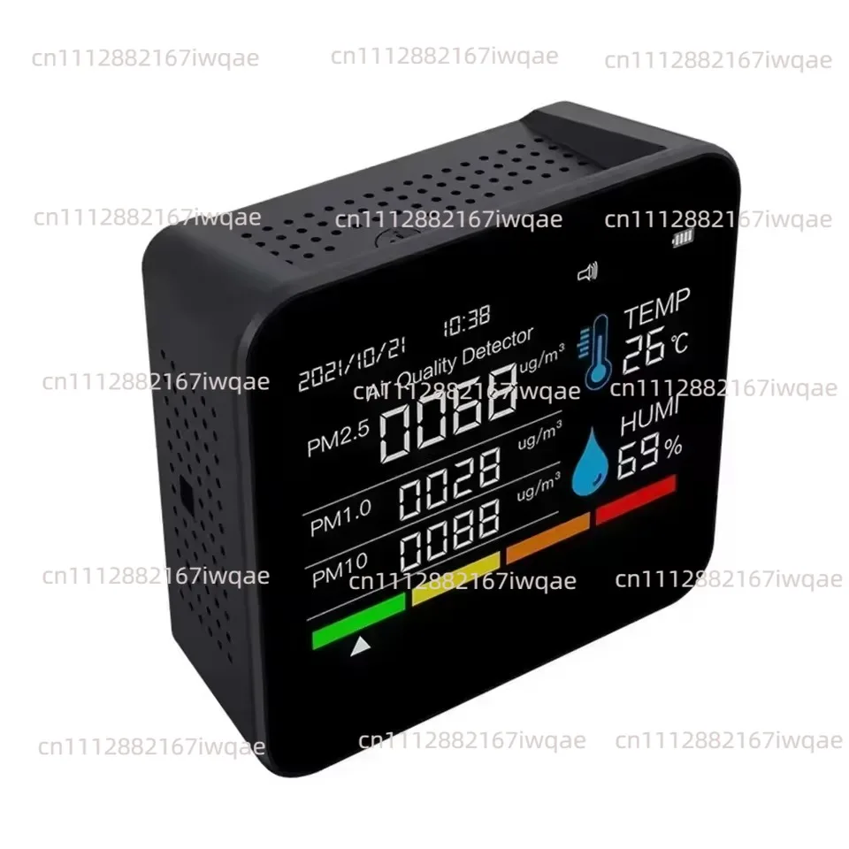 9 in 1 Air Quality Monitor 2CO11 Bluetooth CO2 PM2.5 Dust Detector for Home Indoor