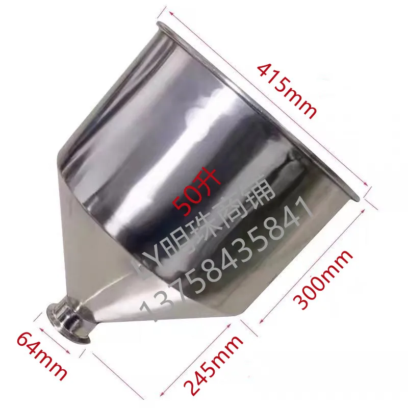 

Stainless steel hopper, canning machine accessories, feed cylinder
