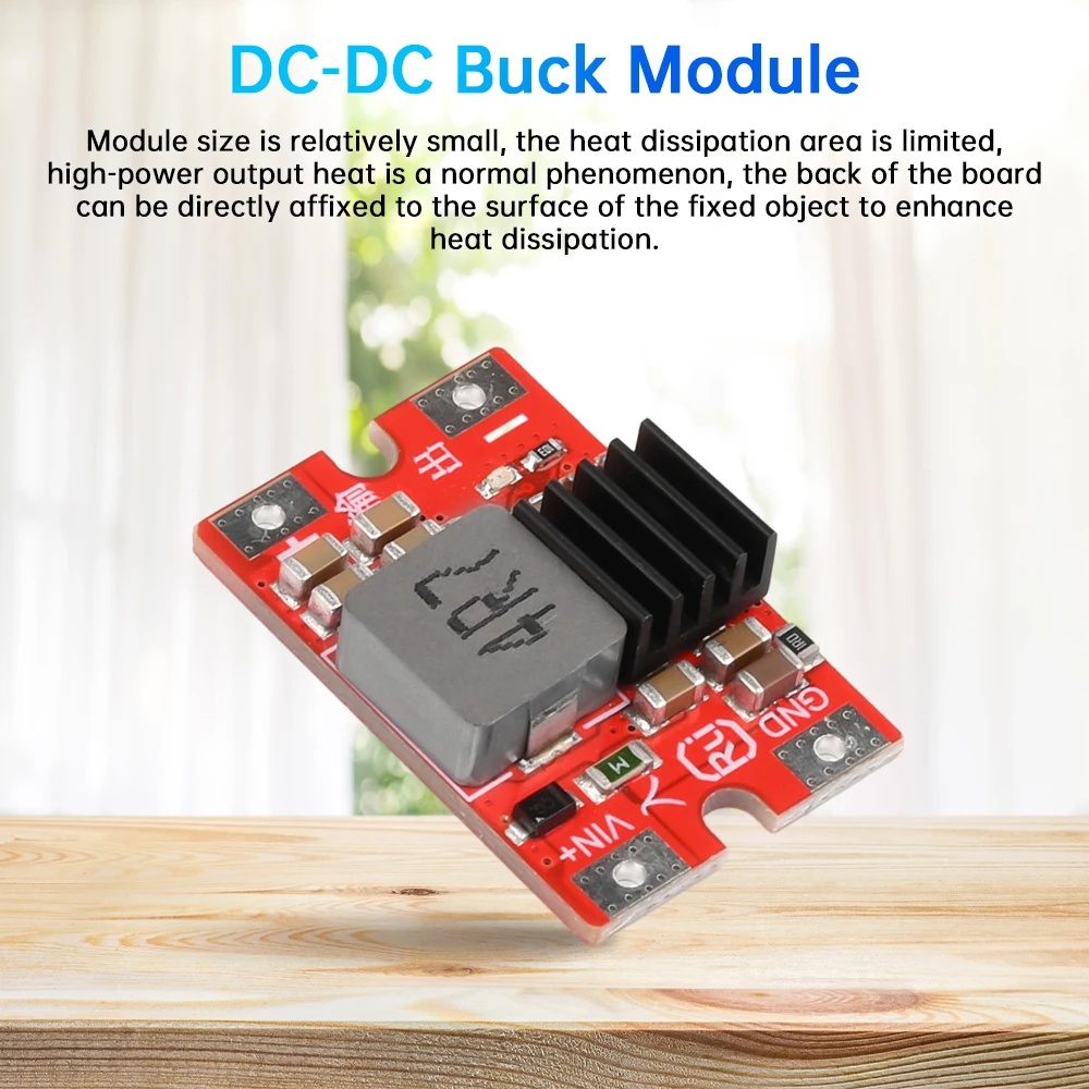 27V to 5V 12V 8A Mini DC-DC Step Down Module Efficiency 95% Model Mini Model Aircraft High Power Step-down Board