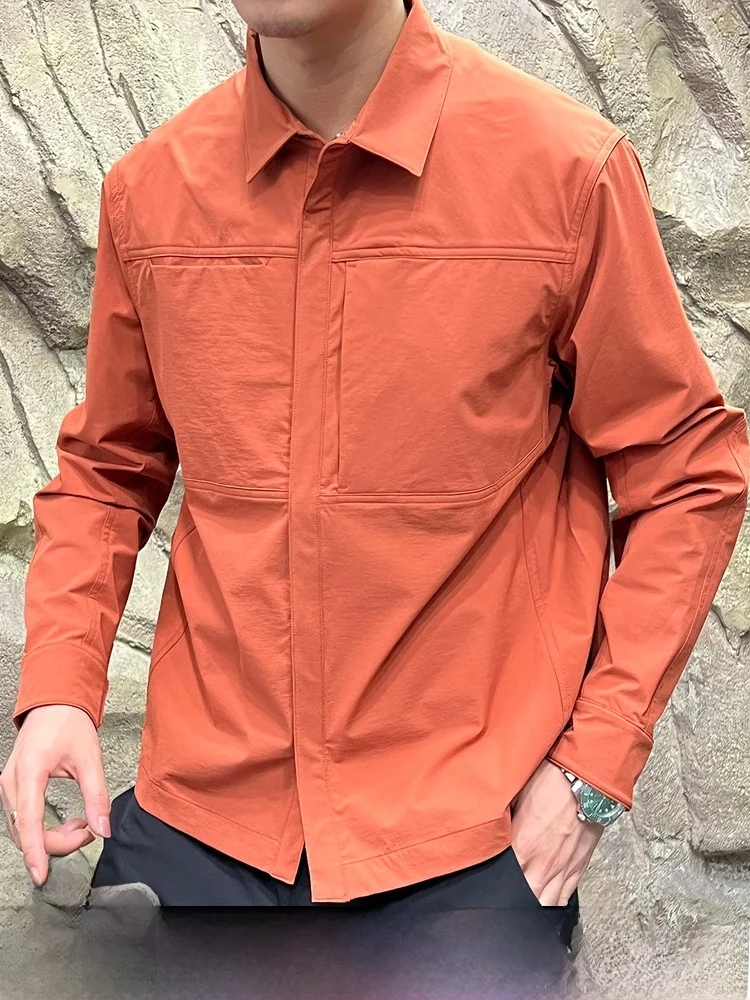 

ДинЛи Пртед! Рабочая одежда Rigidi Sle! Устойчивый к разрывам! Осенняя мужская быстросохнущая дышащая водонепроницаемая куртка