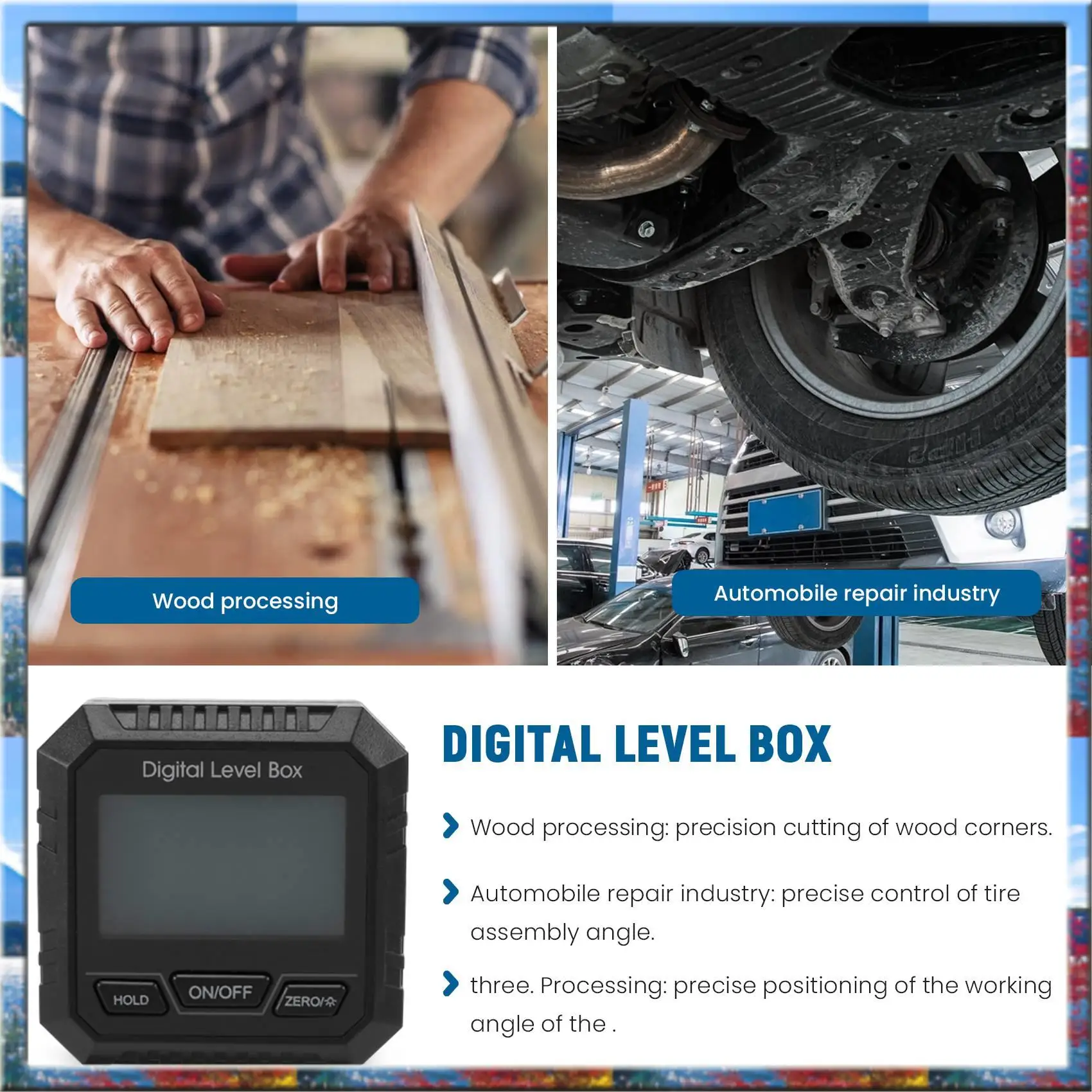 

Top Deals Digital Protractor Inclinometer Level Meter Goniometer Measuring Inclinometer 90 Degree Display Inclinometer