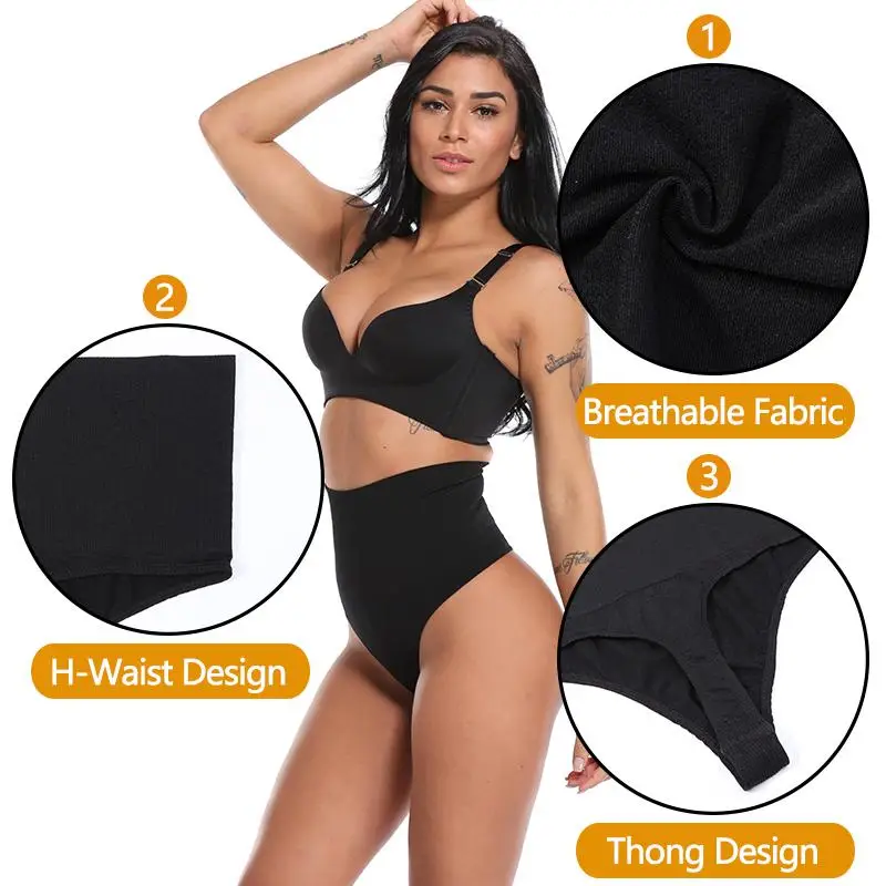 Women Waist trainer Hips Lift Up Tummy Control Body Shaper  Underwear Waist control Panties Shapewear Slimming Tummy Briefs