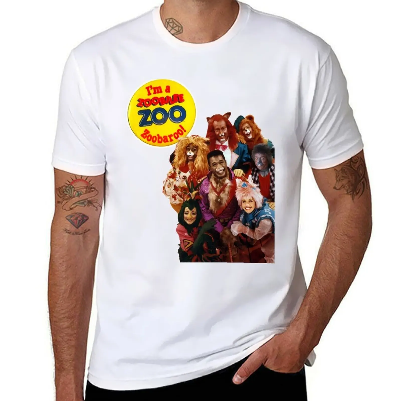 

Zoobilee Zoo Zoobaroo 80s Retro Throwback Tribute T-Shirt essential t shirt men t shirt cotton 100% T-Shirt