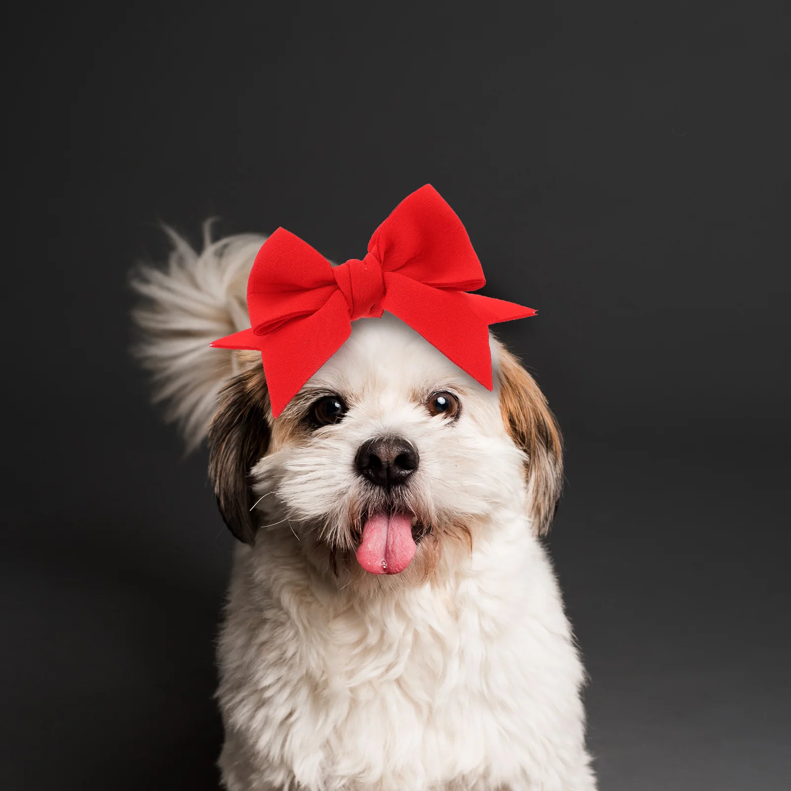

Pet Bow Headb Dog Hair Bows Pink Puppy Bows Party Supplies Halloween Decorations Pet Hair Accessories Lightweight Non Fading