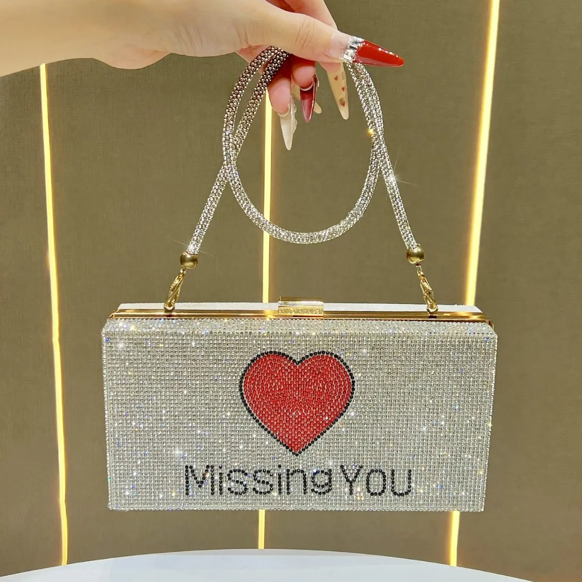 

Dinner bag Handbag Niche shoulder messenger chain bag Women's bag Premium versatile handbag