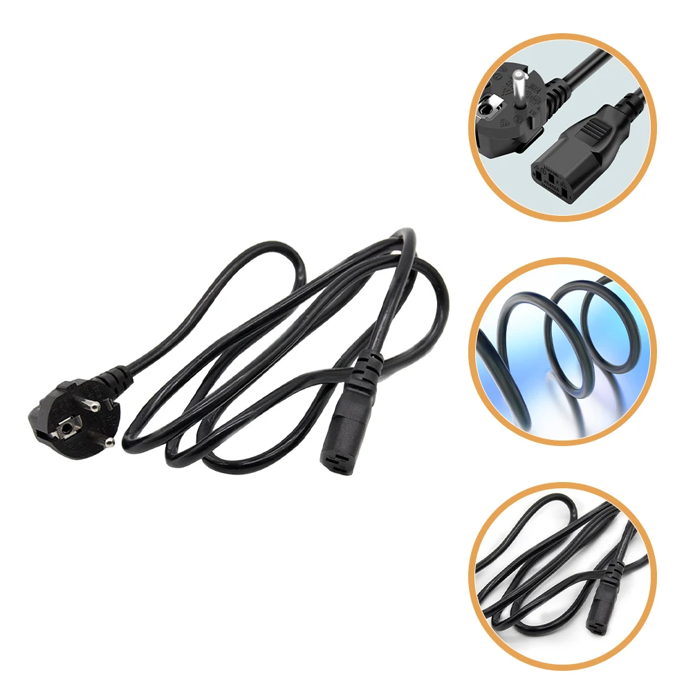 

Power Cord Plug Coffee Pot Universal Ac Monitor Heavy Duty Hot Computer Replacement Supply
