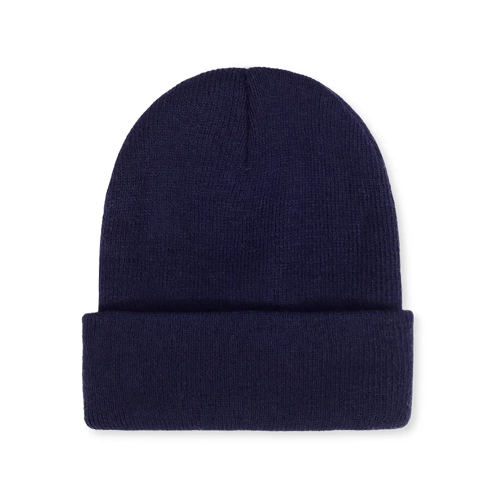 Custom Logo Winter Hats for Unisex New Beanies Knitted Solid Cute Hat Lady Autumn Female Beanie Caps Warmer Bonnet Men Wholesale