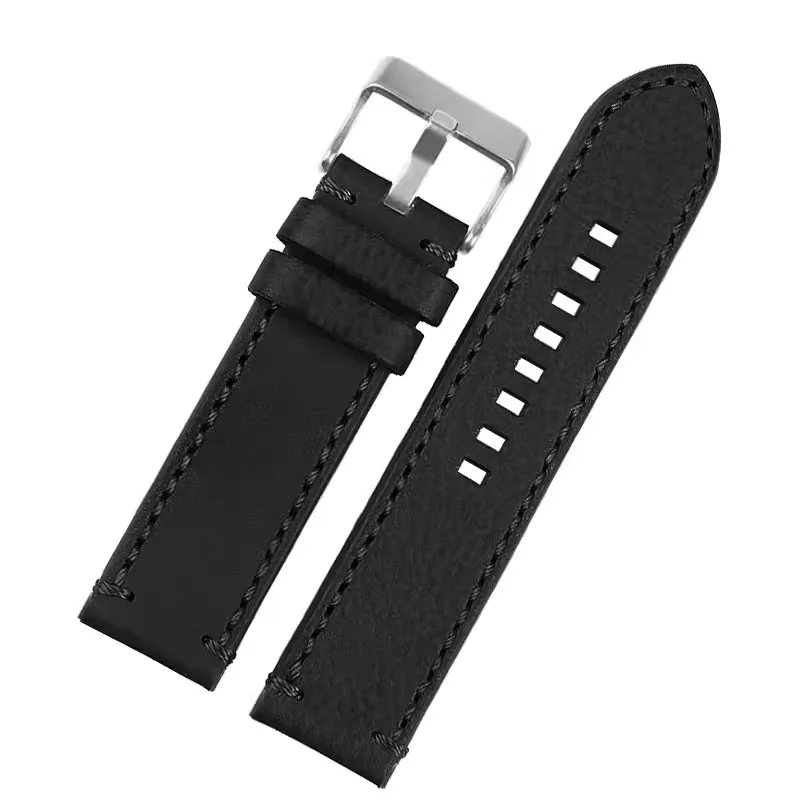 Correa de reloj de cuero italiano Retro para hombre, correa de reloj Tudor Black Bay Little Black Shield, M79250, M79830, M79833, 22mm, 23mm