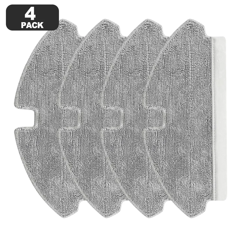 

4 Pack and 10 Pack Reusable Mop Cloth Kit Microfiber Replacement Pads Compatible for ROPO Slim / for Kewbily DL30 Pro