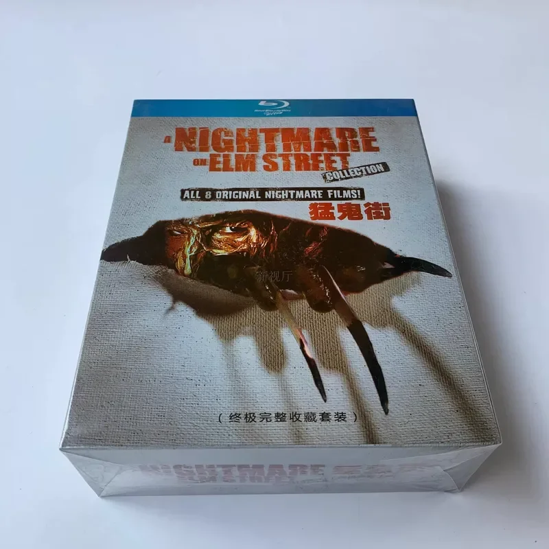 Horror Film and Television The Complete Works of Elm Street BD Blu-ray Disc High Definition 1080P Collection 5 Disc Box