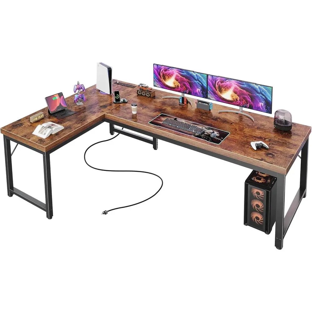 L Shaped Desk With …
