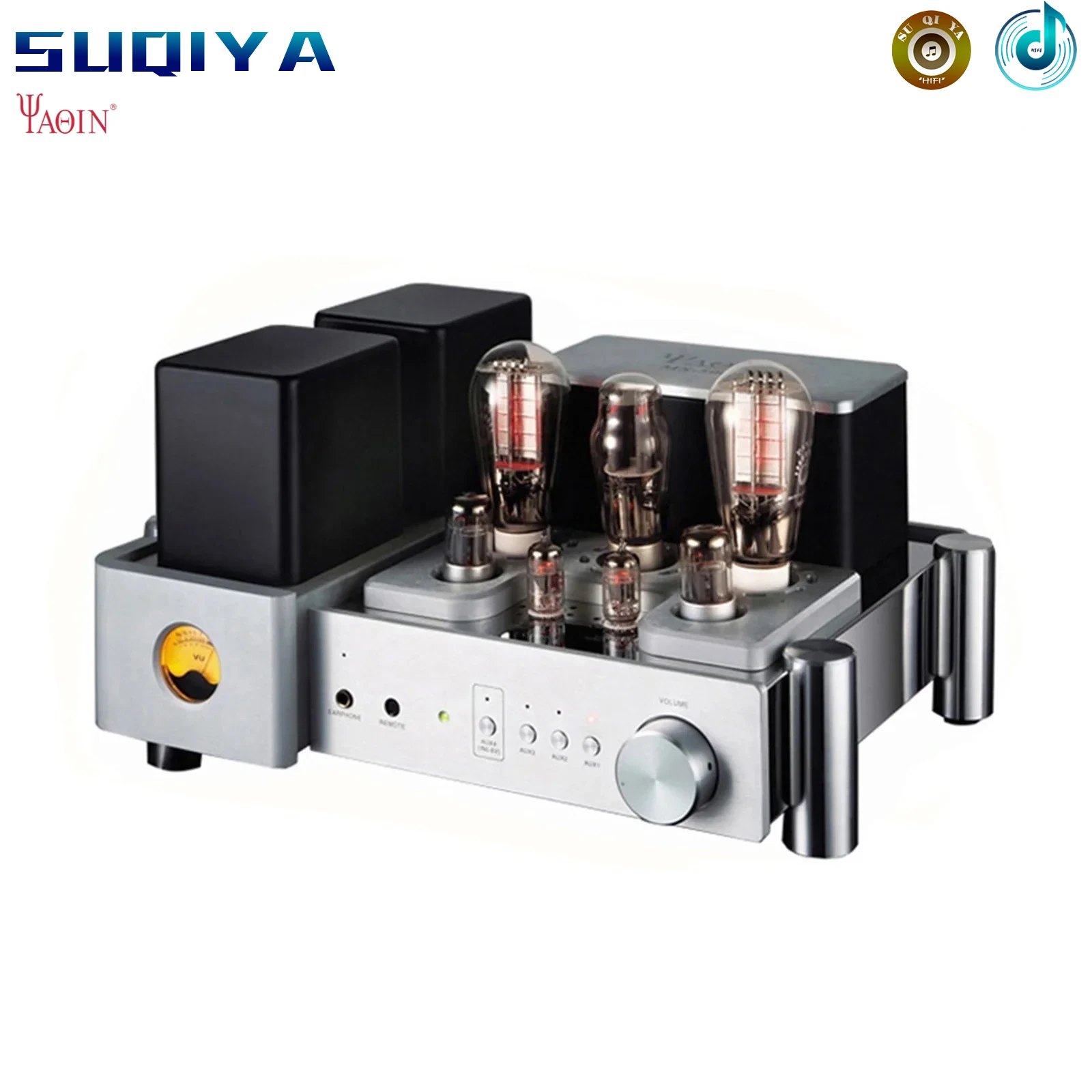 

YAQIN MS-500B Bladder Machine 8.5W*2 300B Vacuum Tube Amplifier Fever HiFi High Fidelity Combined Amplifier for Home Use