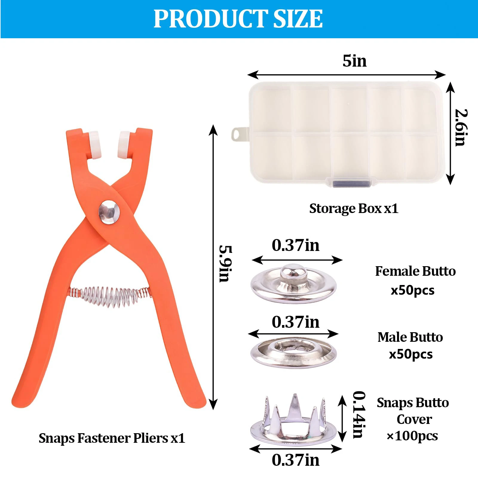 Snap Fastener Kit 6