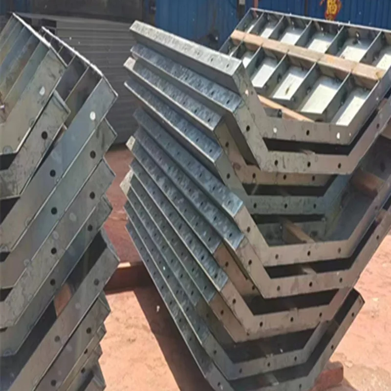Plate special-shaped composite steel formwork bridge culvert construction site anti-collision