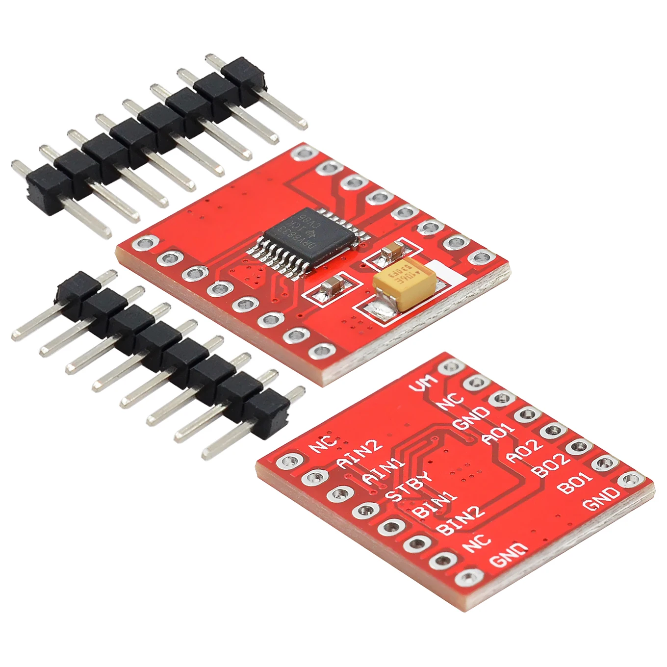 TB6612 DRV8833 Dual Motor Driver 1A TB6612FNG for Arduino Microcontroller Better than L298N