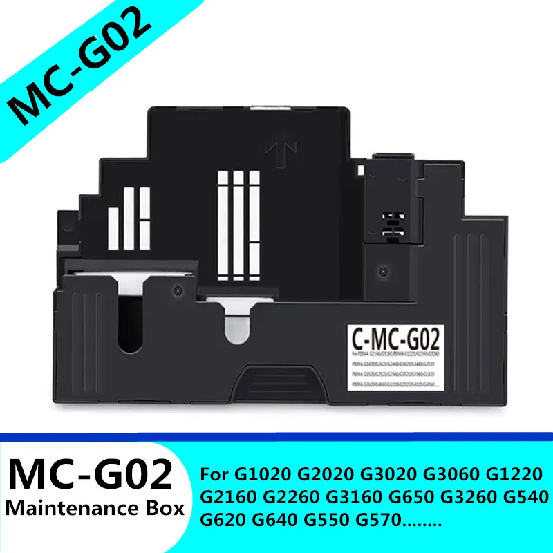 

MC-G02 Maintenance Cartridge for Canon Pixma G620 G3260 G1220 G2160 G3160 G2260 G3360 G1420 G2420 Printer