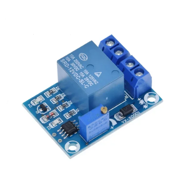 12V battery undervoltage management voltage undervoltage automatic recovery battery load power-off protection switch module
