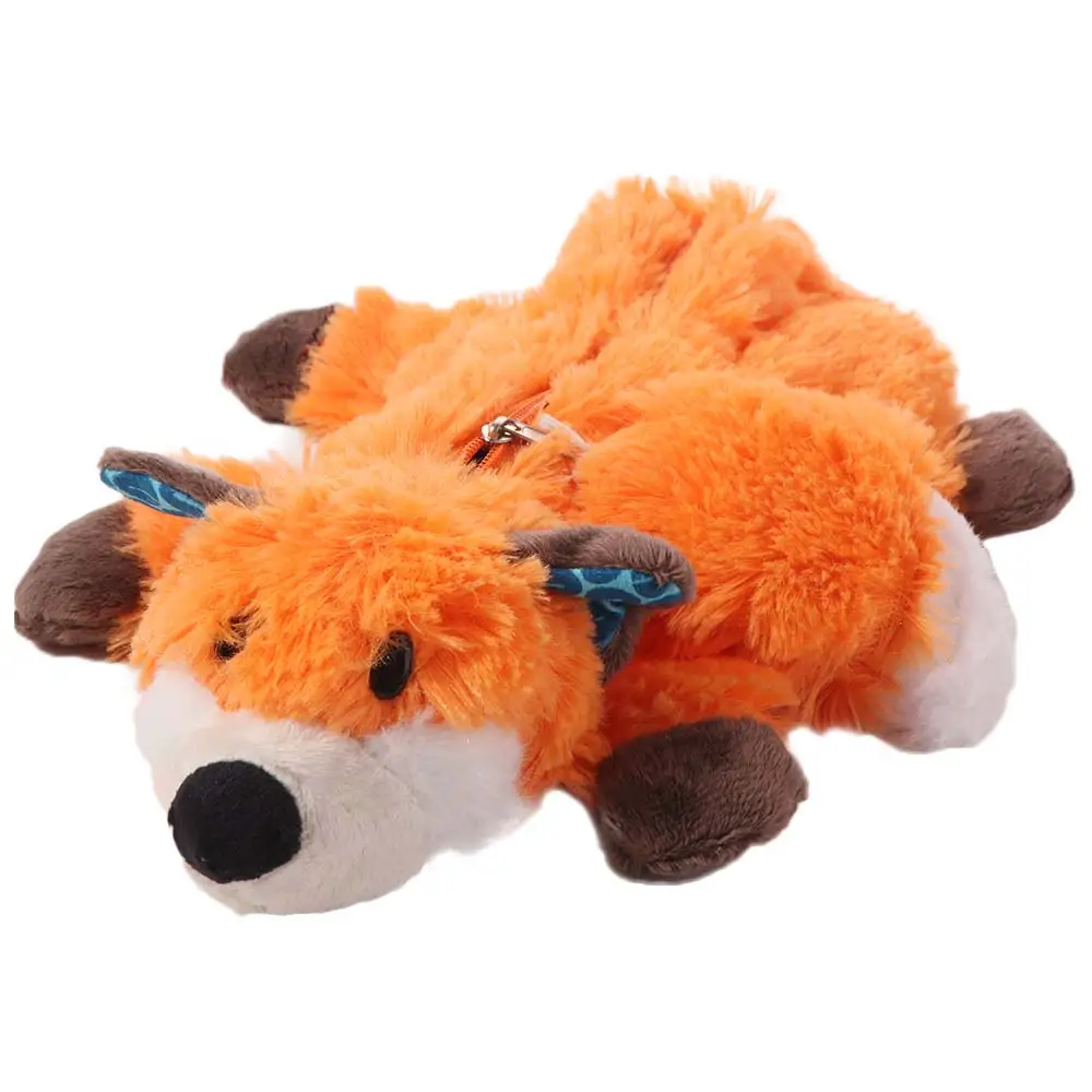 

Creative Forest Animal Pencil Case Stuffed Doll Plush Toy Plush Pen Bag Makeup Bag Kawaii Stationery Storage Bag School Supplies