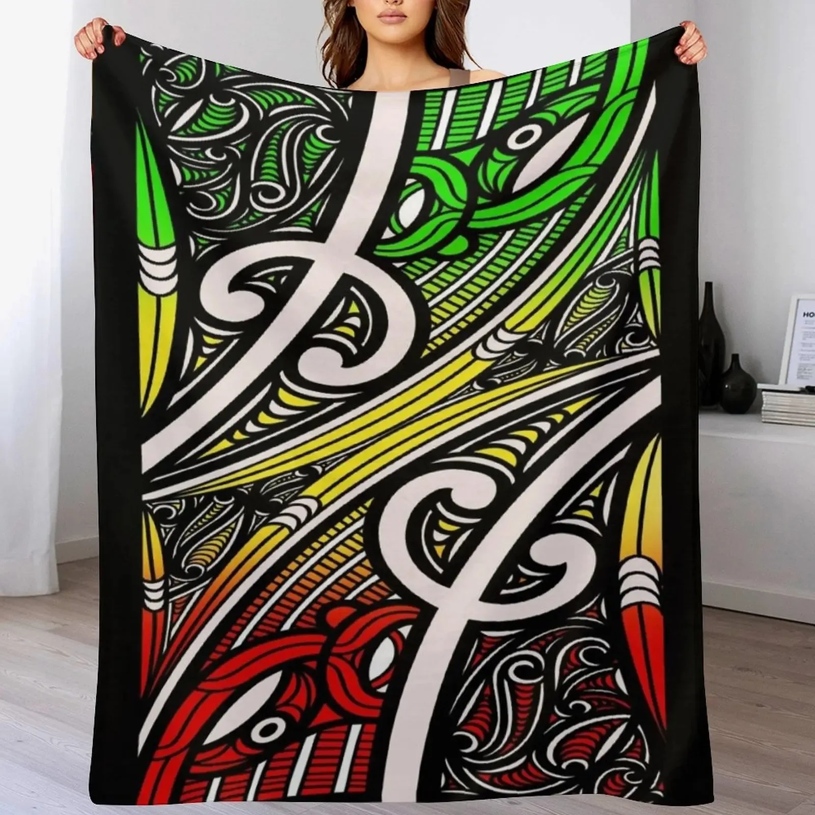 

Плед с дизайном в стиле раста TNT – идеи подарков на День святого Валентина, декоративные пледы для путешествий и дивана, зимние пледы