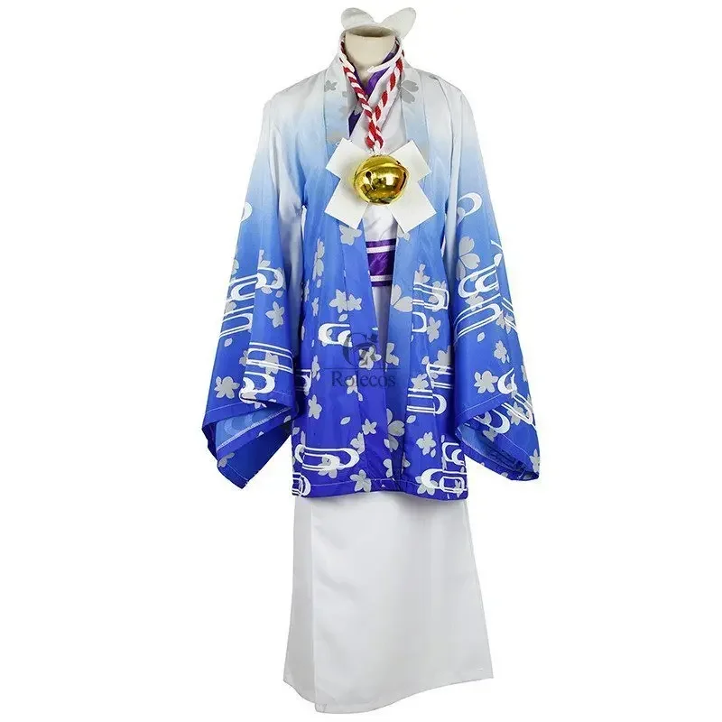 Mr. Cockuri Gugure!Kokkuri San Cosplay Algodd A Kimono Comes Fox Uniors Kimino But Her O I Adult Halloween Costumes MN1