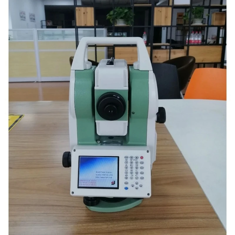RTS352 Reflectorless Total Station with Lock Drive, Bluetooth, Guide Light & Windows CE7.0 for Construction Surveying