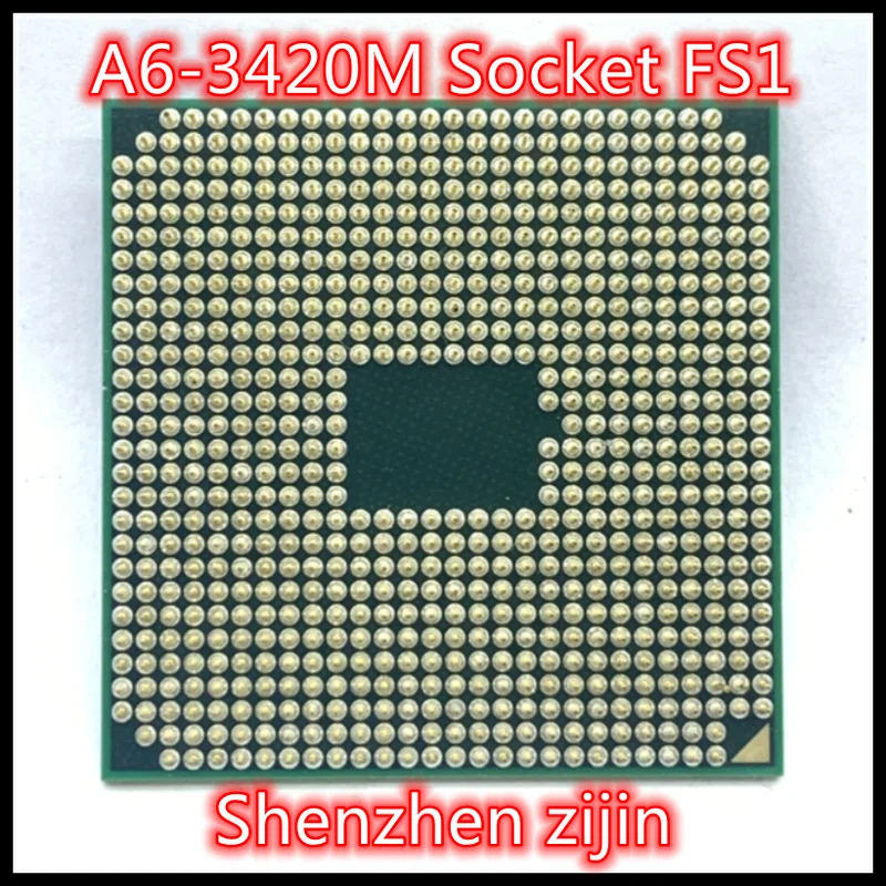 A6-3420M A6 3420M AM3420DDX43GX AM3420 1.5 GHz 35W معالج وحدة المعالجة المركزية المقبس FS1