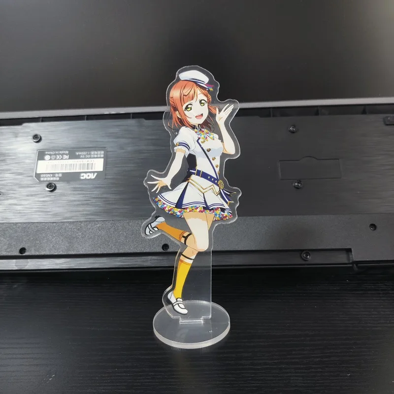 LoveLive! Anime Figure New Model Acrylic Double-Sided Stands Model Sweet Lovely Desk Decor Standing Sign Props Gifts