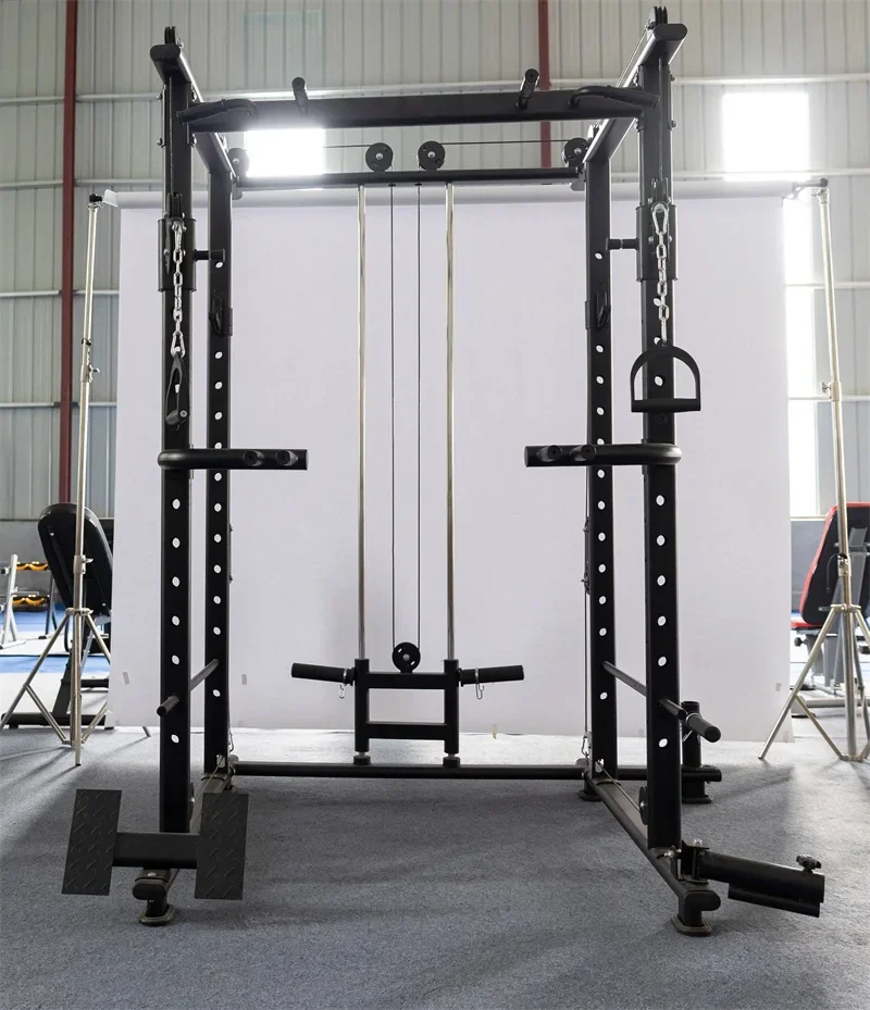 Wholesale Commercial Fitness Gym Equipment Multi Function Half Squat Power Rack