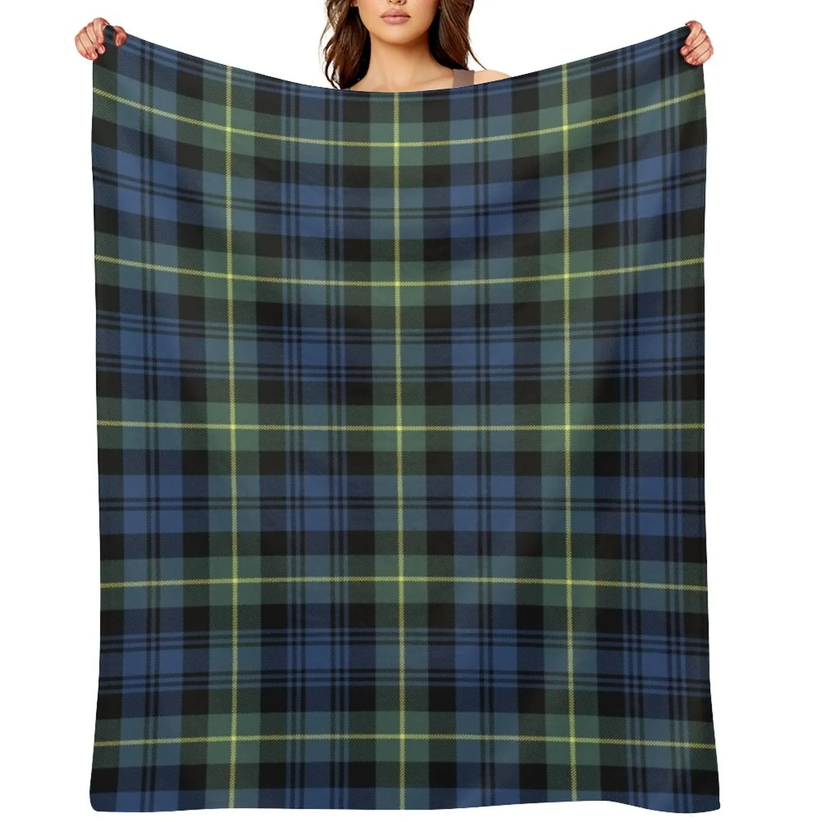 

Gordon Ancient Tartan Throw Blanket warm winter Retros Polar Kid'S Blankets