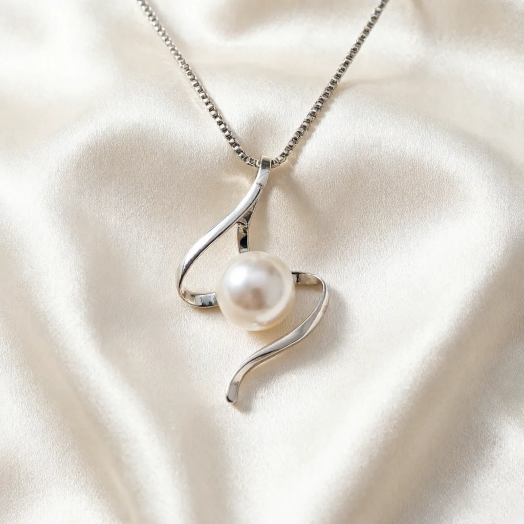 

JY ZuBo Dainty Pearl Necklace for Women Box Chain Jewelry&Daily Wear Accessories Gift for Birthday,Valentine's Day & Anniversary