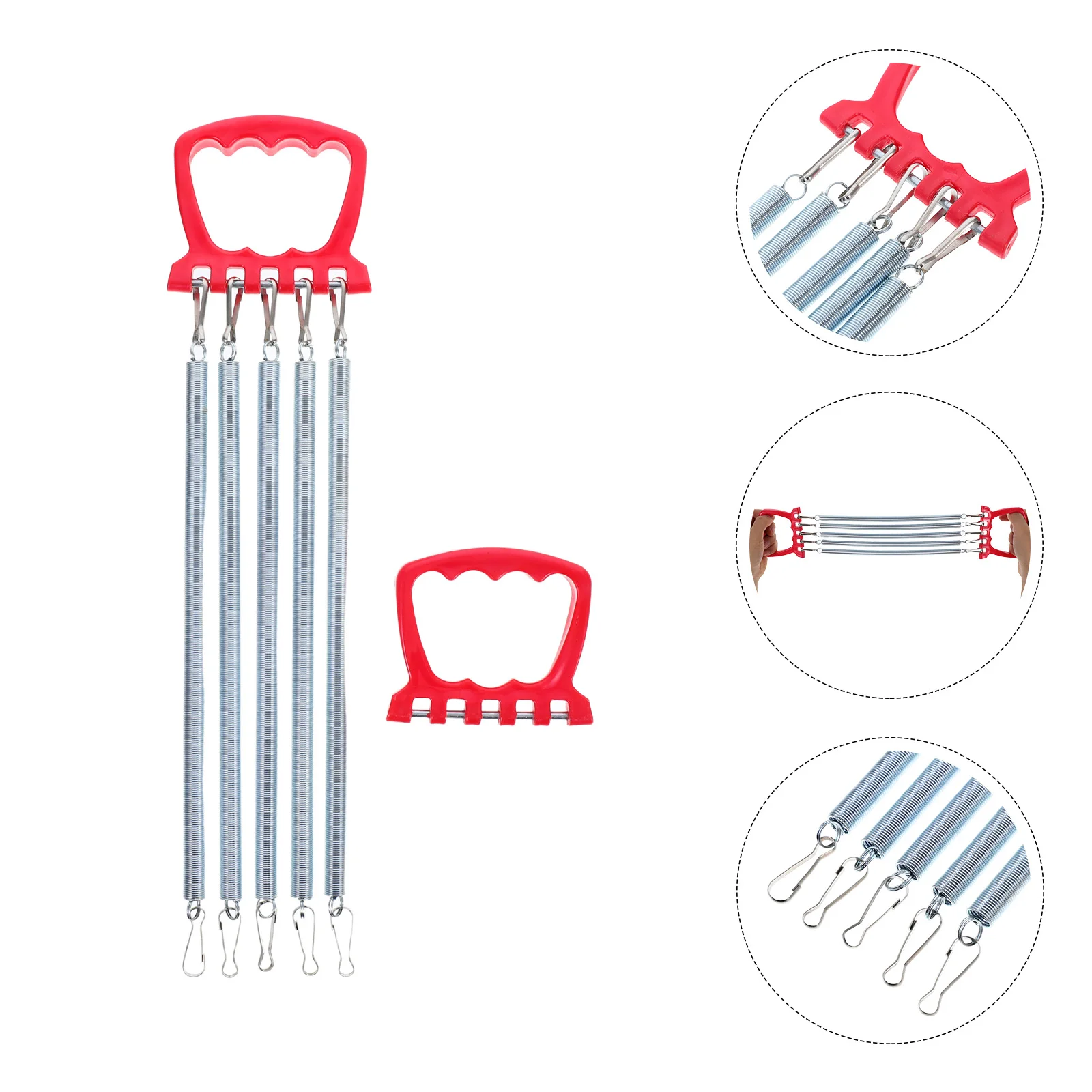 

Multifunctional Kids Arm Chest Muscle Builder Spring Resistance Exerciser for Developing Grip Strength and Physical Fitness in