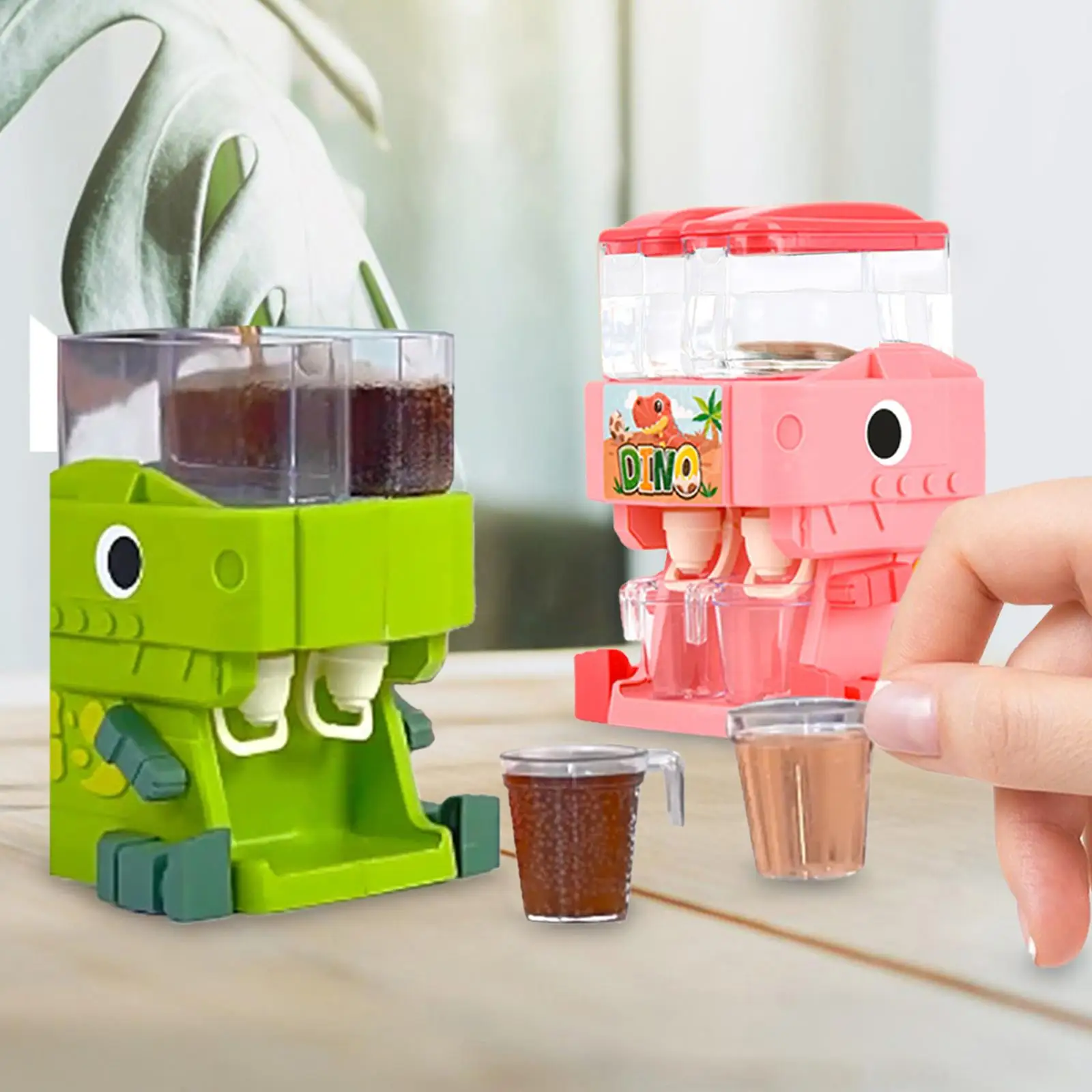 Children Mini Water Dispenser Toy Drinking Water Dispenser Toy Desk Water Outlets Kitchen Toy Miniature Water Dispenser Toy