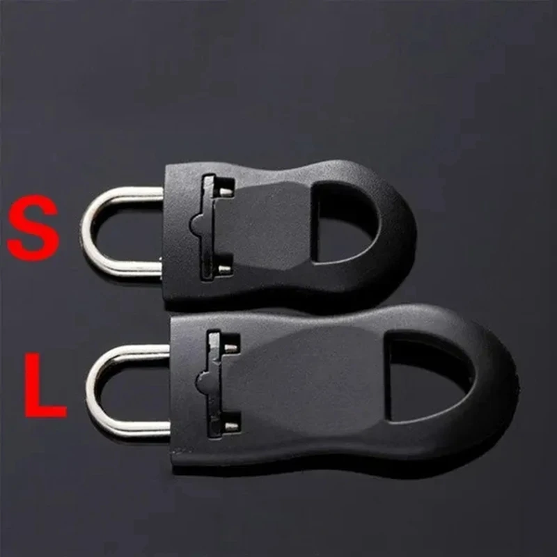 10 Stück Ersatz-Reißverschluss-Pull-Abzieher, Ende passend für Seil, Tag, Kleidung, Reißverschluss-Fixierer, gebrochene Schnalle, Reißverschluss, Kordel, Tab, Tasche, Koffer, Rucksack, Zelt