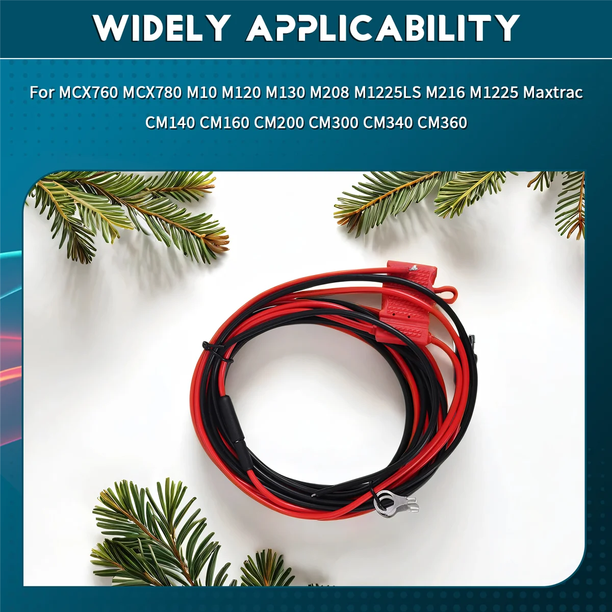 وصلة كابل طاقة تيار مستمر من RISEN لموتورولا GM300/338/380/3188CDM1250/750 متر