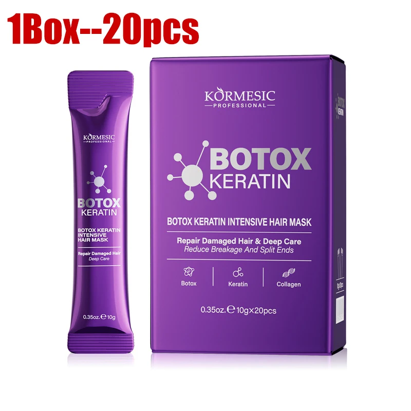Masque capillaire magique à la kératine, réparation en 5 secondes des cheveux abîmés et crépus, cheveux doux, lisses, brillants, nutrition,