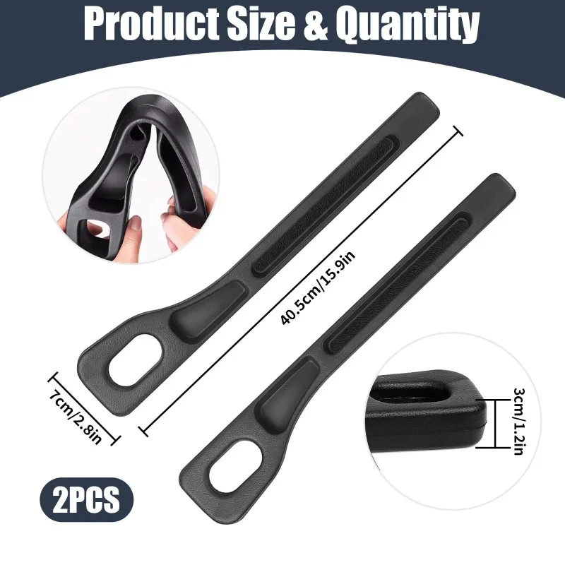 1 Pair Universal Car Seat Gap Plug Strip Side Seam Car Gap Filler Leak Proof Seat Gap Storage Organizer Interior Decoration