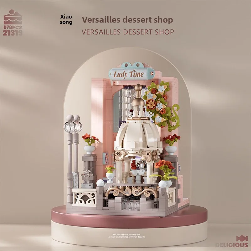 Blocos de construção de partículas pequenas para crianças, enfeites, cultivam a capacidade cerebral prática das crianças