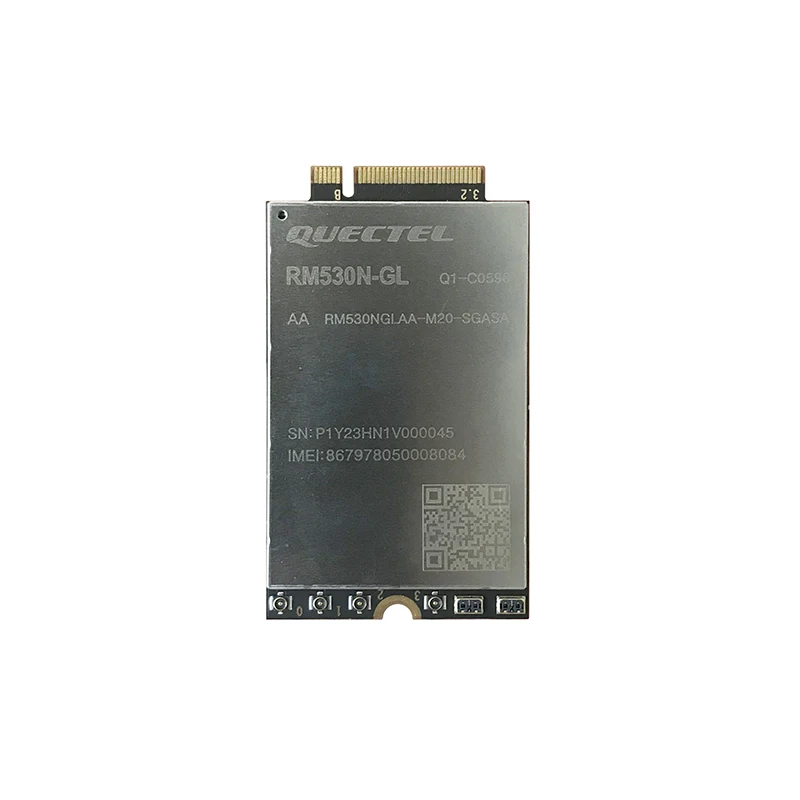 Quectel RM530N-GL Sub-6GHz & mmWave 5G module Based on 3GPP Release 16 Worldwide 5G and LTE-A coverage integrated GNSS receiver