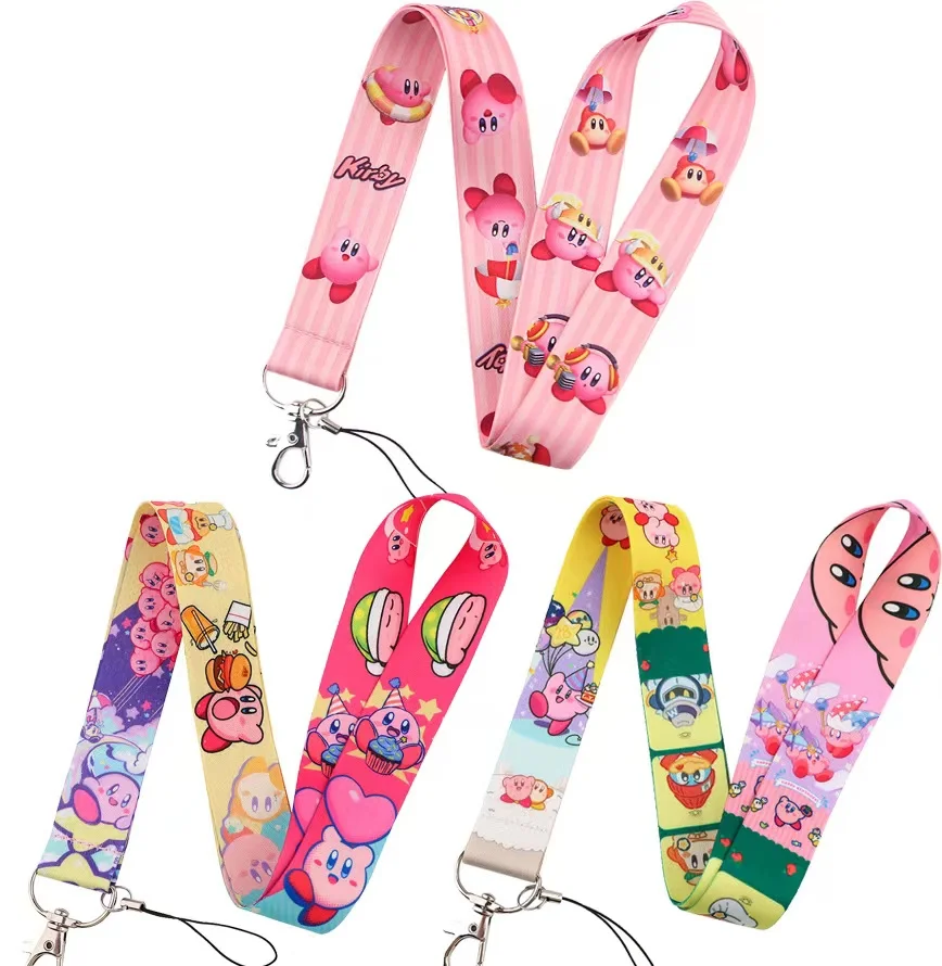 

Wholesale!!! Neck Strap Keychain Lanyard For Keys Student ID Badge Holder Keycord DIY Hanging Rope Mobile Phone Accessories