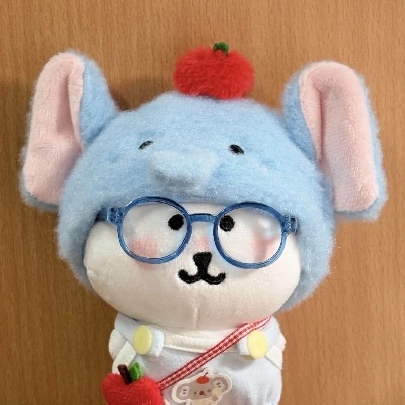 New Best-selling Cotton Doll Self-mocking Bear Cute Apple Doll Dress Set Cute Doll Dress-up Accessories Decoration