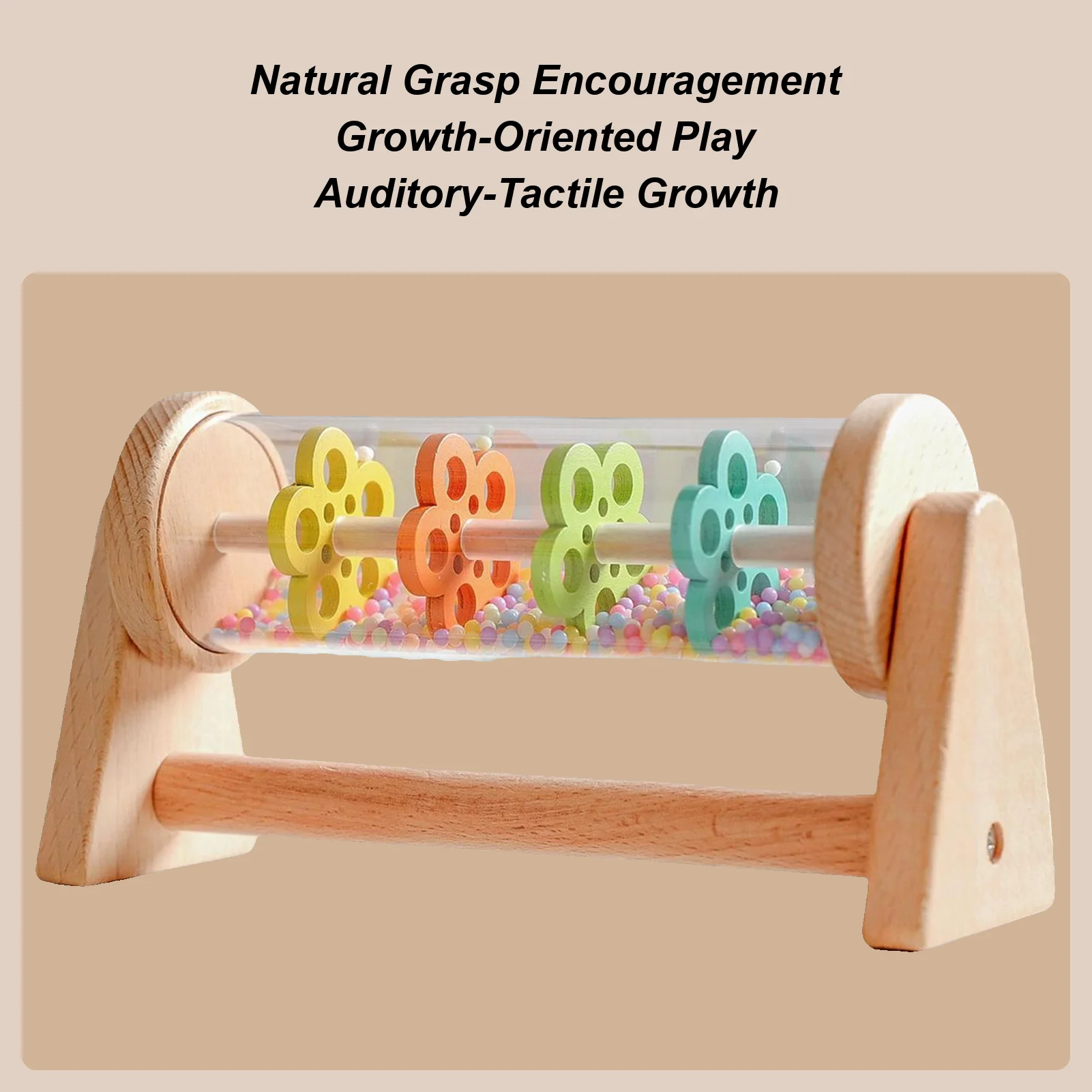 

Rain Stick Baby Toy Toddler Musical Instrument Educational Rain Stick Musical Toy for 0-3 Years for Nursery Kindergarten Home