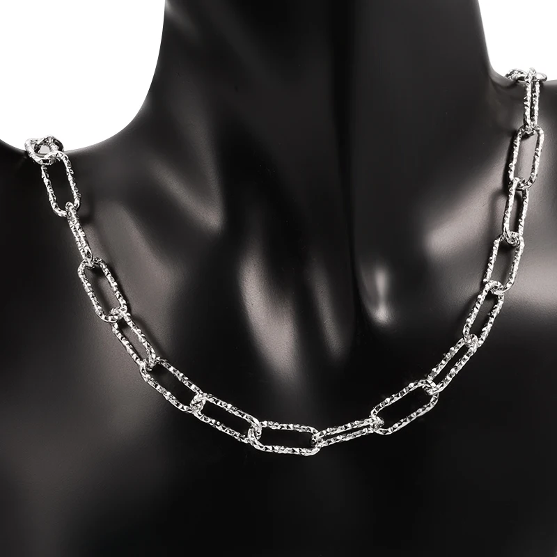 1Meter Stainless Steel Oval Chains For Needlework DIY Jewelry Findings Necklaces Bracelets Making Accessories Supplies Wholesale