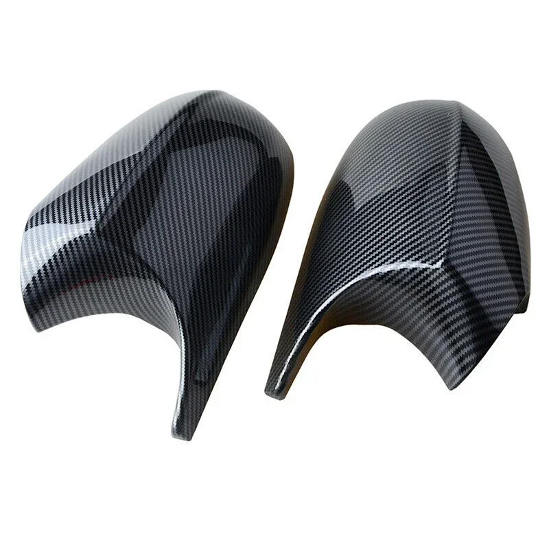 

1Pair Car Rearview Mirror Caps Carbon Fiber Look Rear View Cover for BMW E90 E91 2008 2009 2010 2011 LCI Facelifted Model