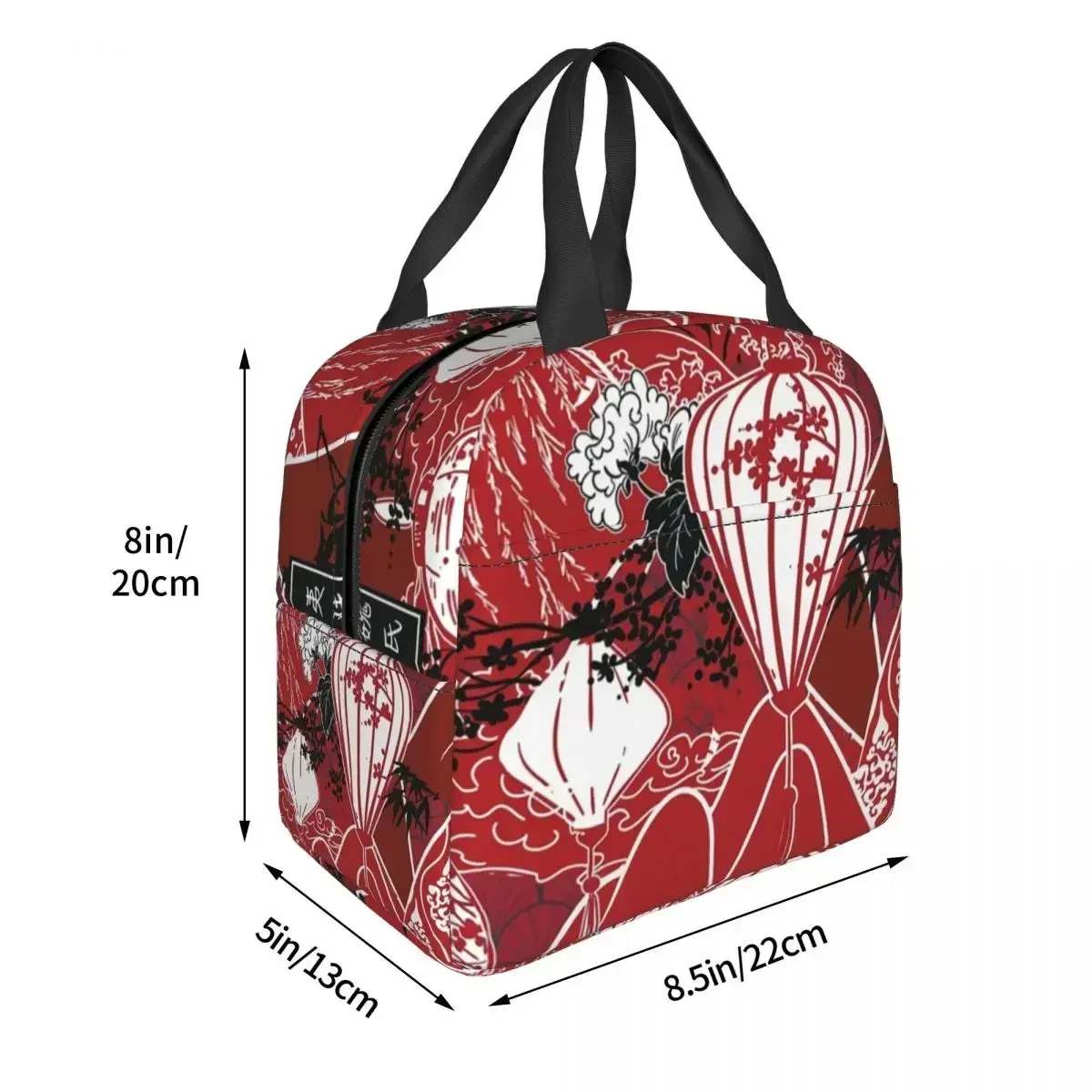 مو داو زو شي ييلينغ وي حقيبة الغداء برودة الحرارية معزول صناديق الغداء للأطفال الحقائب الحرارية المدرسية #5