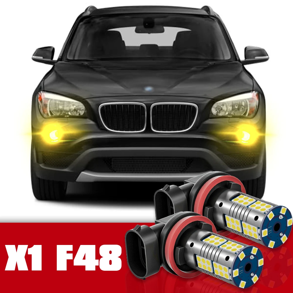 

2pcs LED Accessories Front Fog Light Bulb Lamp For BMW X1 F48 2014 2015 2016 2017 2018